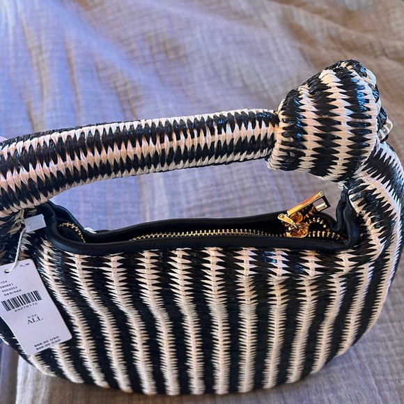 The Brigitte Satchel by Melie Bianco: Raffia Edition - Picture 2 of 3